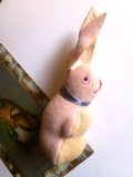 コットンネルうさぎ   　ミルクティー　★ 海を渡ったジャパンラビット　７，５ｃｍ　イースターバニー