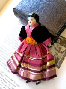 他の写真3: 小さいサイズのチャイナヘッドドール　アンティーク　人形遊び　ドールハウス　１２，５ｃｍ