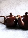 ティーポット　英国　デンビー社　ブラウンベティ　４CUP