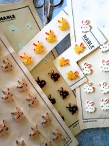スモールラビット　うさぎのヴィンテージボタン　 from ENGLAND