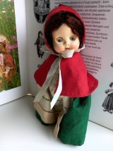 赤ずきんちゃん　ヴィンテージ　ドール　１５ｃｍ　from LONDON