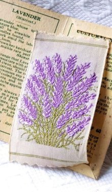 他の写真2: 花刺繍カード　イギリス　KENSITAS　シガレットカード ５種セット  A　シルク 　コラージュにも　コレクション