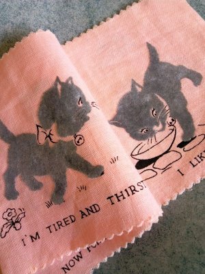 画像4: 布絵本　灰色仔猫さん　ディーンズ　ラグブック　CLOTH BOOK　from ENGLAND