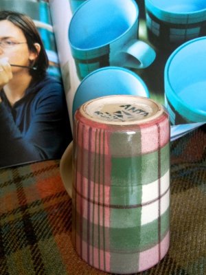 画像5: マグカップ　タータンチェック　from SCOTLAND　スリムなトールサイズ