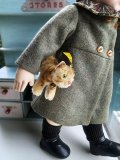おちびな子猫さん　シュタイフ　ヴィンテージ　イヤーボタン
