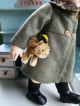 おちびな子猫さん　シュタイフ　ヴィンテージ　イヤーボタン