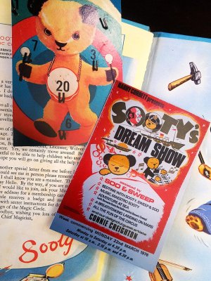 画像1: ポストカード　スーティー　SOOTY　BEAR 　２枚セット　