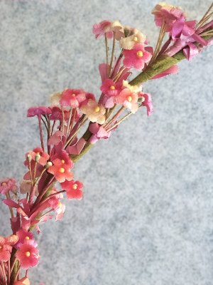 画像2: 布花　わすれな草  　コサージュパーツ　ヴィンテージ　デッドストック　