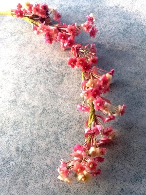 画像1: 布花　わすれな草  　コサージュパーツ　ヴィンテージ　デッドストック　