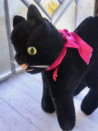 緑の目の黒猫さん 　ハーマン　１３ｃｍ　ジジ