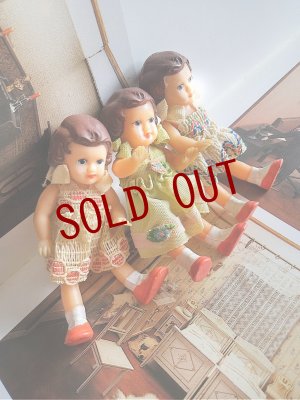 画像1: HAPPY PRICE！赤い靴のお嬢さん　東ドイツ　ARI社　ミニチュアのラバードール 　アリドール　人形遊び　　　