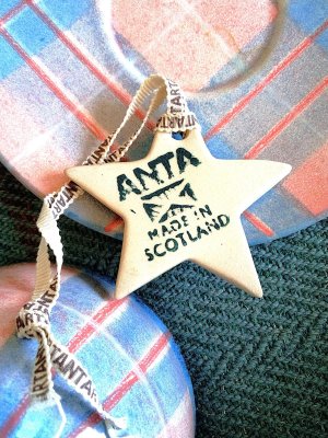 画像2: カップ ＆ ソーサー　タータンチェック　ANTA　from SCOTLAND　