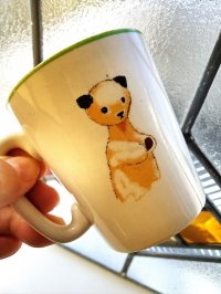 スーティーのマグカップ　SOOTY　BEAR 　from LONDON 