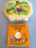 三匹のこぶた ＆ マザーグースの絵本　トフィー缶　ヴィンテージ　
