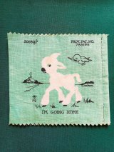 洗える布絵本　こひつじ　ディーンズ　ラグブック　CLOTH BOOK　from ENGLAND