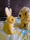 おかえりうさぎ　ジャパン里帰りラビット　レトロなぬいぐるみ　