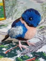 青い鳥　ブルーバード　シュタイフ　ポンポンバード