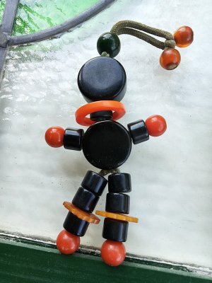 画像2: ベークライト人形 　レア コレクション　TYKIY TOY　CRIB TOY　
