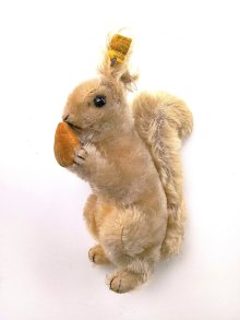 他の写真2: どんぐり抱いたリス　シュタイフ　ベージュモヘア　ヴィンテージ