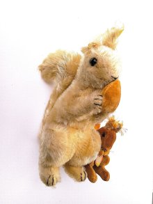 他の写真3: どんぐり抱いたリス　シュタイフ　ベージュモヘア　ヴィンテージ