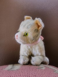 シマ猫さん　ドイツのヴィンテージキャット　１１ｃｍ