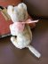 画像2: シマ猫さん　ドイツのヴィンテージキャット　１１ｃｍ (2)