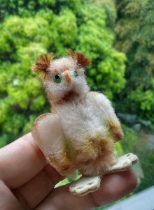 他の写真1: 小さなミミズク　ノアの箱舟シリーズ　シュコー　オリジナルボックスつき