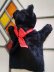 画像5: 黒猫の指人形　シュタイフ　ハンドパペット　 (5)