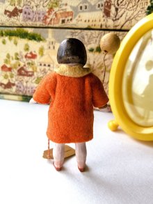 他の写真2: アールデコのフラッパーお嬢さん　オールビスクドール　７，５ｃｍ　人形の家