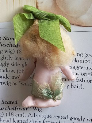 画像2: オールビスクドール　アンティークミニチュア　５，５ｃｍ　HERTWIG　人形遊び　ドールハウス　　　　　　