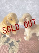 HAPPY PRICE！　仔犬ころころ　シュタイフドッグ　２匹いっしょに　ヴィンテージ
