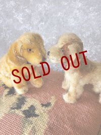 HAPPY PRICE！　仔犬ころころ　シュタイフドッグ　２匹いっしょに　ヴィンテージ