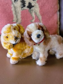 他の写真1: HAPPY PRICE！　仔犬ころころ　シュタイフドッグ　２匹いっしょに　ヴィンテージ