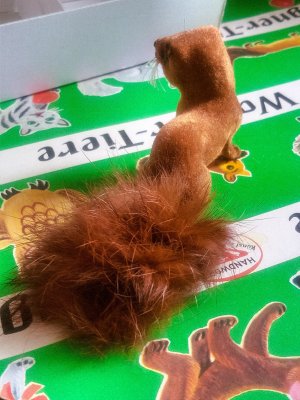 画像3: 森の動物　イタチ　ワグナー社　WAGNER　ミニチュア