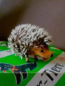 他の写真1: 森の動物　ハリネズミ　ワグナー社　WAGNER　ミニチュア