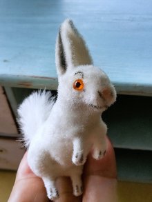 他の写真2: 元気いっぱいのちびっこうさぎ　白兎　ワグナー社　WAGNER　ラビット