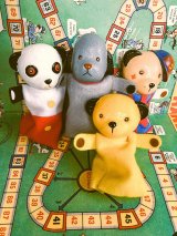 スーティーのフィンガーパペット　SOOTY, 　SWEEP, 　SCAMPI ＆ SOO　from  LONDON　