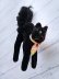 画像5: ベルベットの黒猫　目が点になってるトムキャット　シュタイフ　８，５ｃｍ　