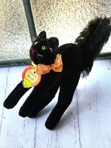他の写真3: ベルベットの黒猫　目が点になってるトムキャット　シュタイフ　８，５ｃｍ　