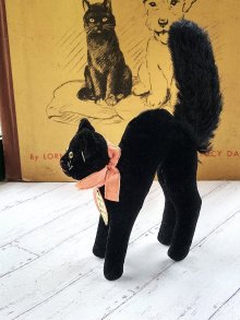 他の写真3: 目が点になってるベルベットの黒猫　トムキャット　シュタイフ　８ｃｍ