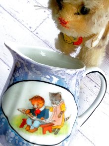 他の写真1: 仔猫のミルクジャグ　クリーマー　ナーサリーウェア　ジャーマンアンティーク　