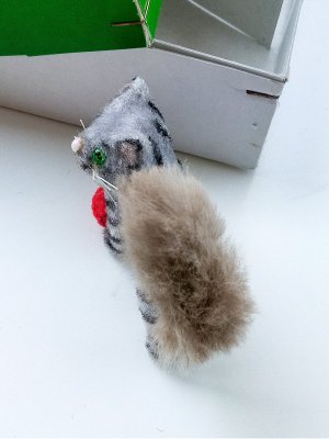 画像2: 小さなしま猫さん　ヴィンテージ　WAGNER　旧西ドイツ　KUNSTLERSCHUTZ