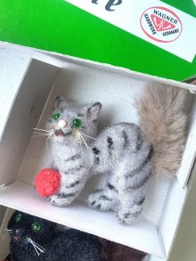 他の写真2: 小さなしま猫さん　ヴィンテージ　WAGNER　旧西ドイツ　KUNSTLERSCHUTZ