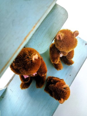 画像2: ３匹のクマ　 ヴィンテージ　テディベア　ドイツのこぐま