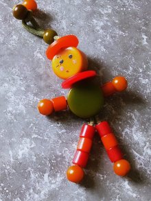 他の写真3: ベークライト　ドール　TYKIY TOY　バタースカッチ 　キャラメル色