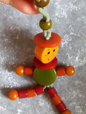 画像3: ベークライト　ドール　TYKIY TOY　バタースカッチ 　キャラメル色