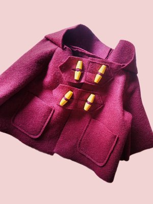 画像4: ダッフルコート　エンジ色　くまのパディントン　ガブリエル・デザインズ　