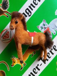 かわいい栗毛の馬　ワグナー社 　Wagner  Kunstlerschutz 