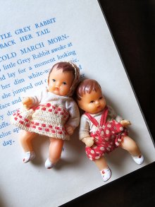 他の写真2: ミニチュアベビー　２体　ドールハウス　東ドイツ　ARI　人形遊び
