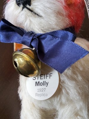 画像2: 子犬のモリー　MOLLY　小さいサイズ１０ｃｍ　シュタイフ　限定版　１９２７年